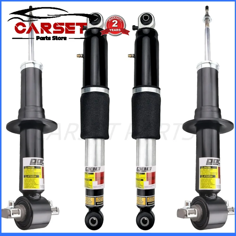 4X Front&Rear Shock Absorber Air Suspension for Cadillac Escalade EXT,ESV 08-14 for GMC Sierra 1500 2007-2014 19353945 23487280