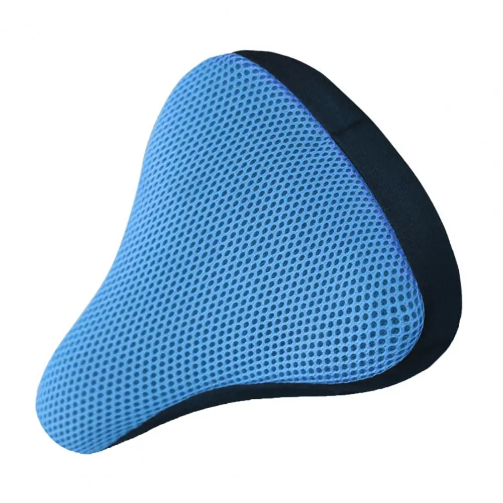 Bicycle Saddle Thicken Bicycle Seat Cover Breathable Honeycomb Design High Strength Bike Cushion Cover Bicycle Parts