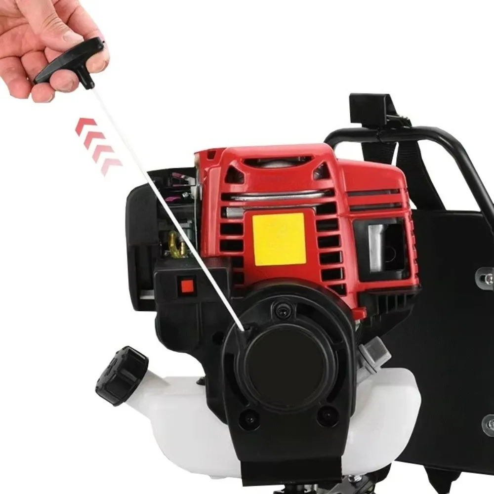 4-stroke knapsack mower brush cutter heavy lawn garden shrub weeding pruning and cutting