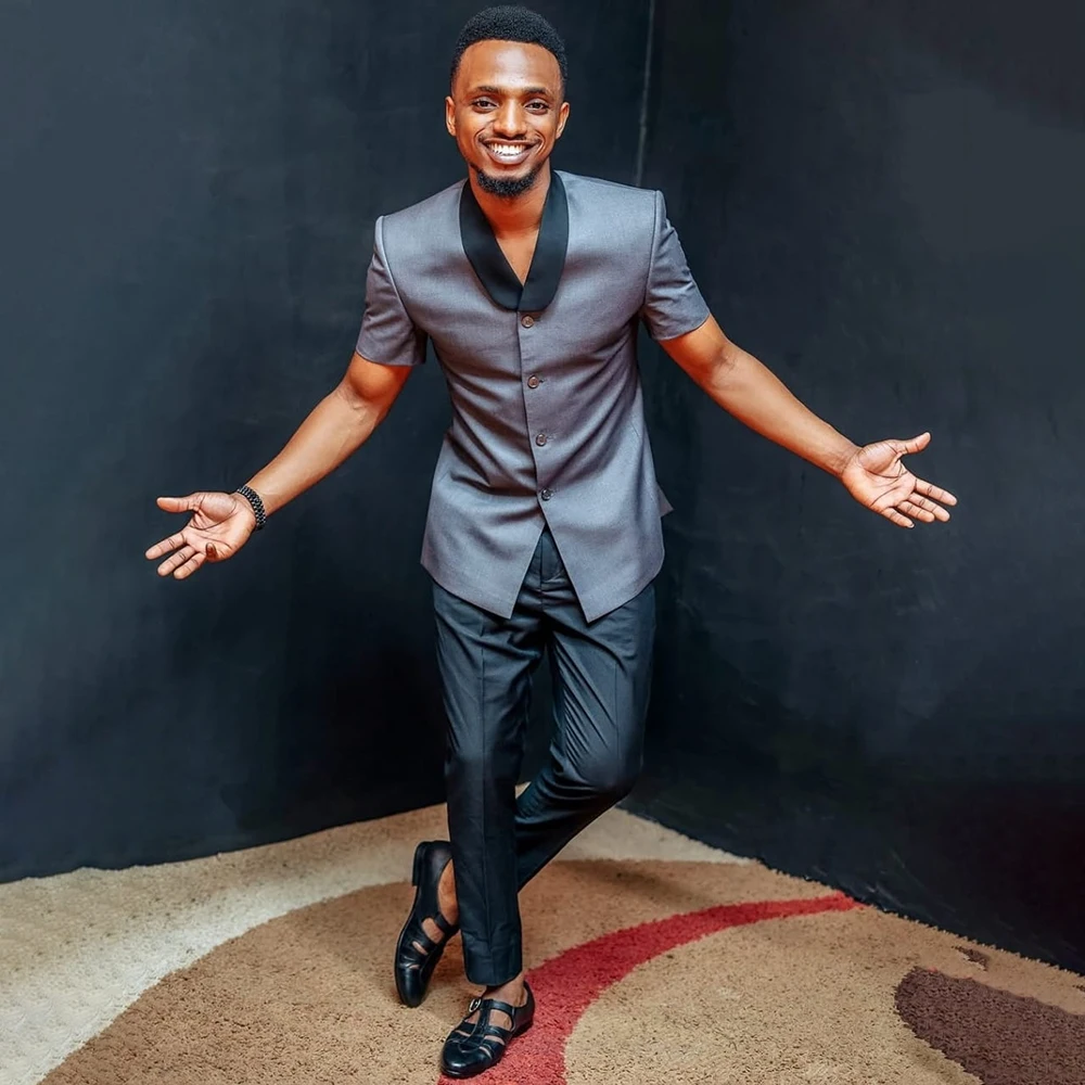 

Fashion Men's Suits High Quality Single Breasted Shawl Lapel Slim Fit 2 Piece Jacket Pants Customzied Full Sets Blazer Outfits