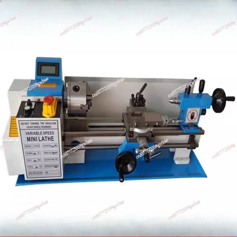 

New 0618 110V/220V Mini Lathe Machine Benchtop Metal Tool Household DIY Small Stainless Steel Processing