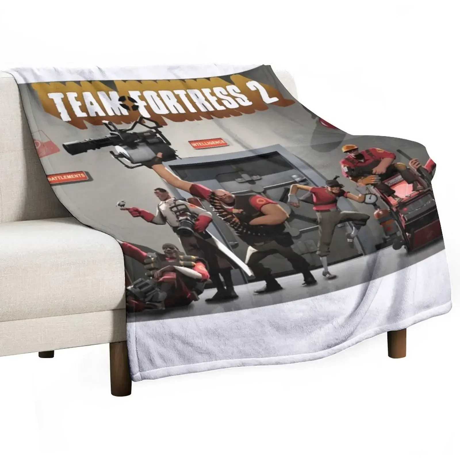 

Team Fortress 2 Art Throw Blanket Sofa warm for winter Luxury Thicken Blankets