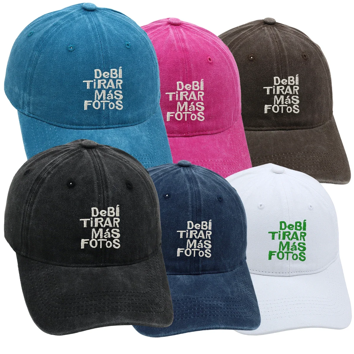 BAD BUNNY Retro Baseball Cap Embroidery Debi Tirar Mas Fotos Dad Hat Men Summer Casual Farm Hat Unisex
