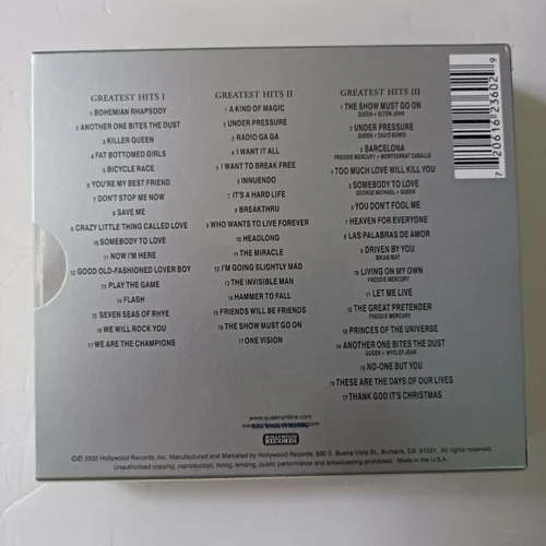 Imagen 2 del producto Álbum de banda europea y americana Colección de tapa dura 3CD Colección rock Canciones pop