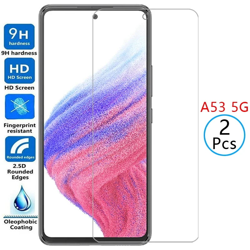 tempered glass for samsung a53 5g protective glass screen protector on galaxy a 53 53a film samsun samsumg samsunga53 galaxya53