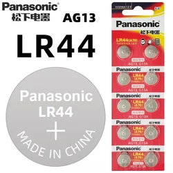 Panasonic 2-50PCS AG13 battery A76 LR44 357 SR1154 SR44 LR 44 1.5V Alkaline Batteries For Watch Calculator Toy Button Coin Cell