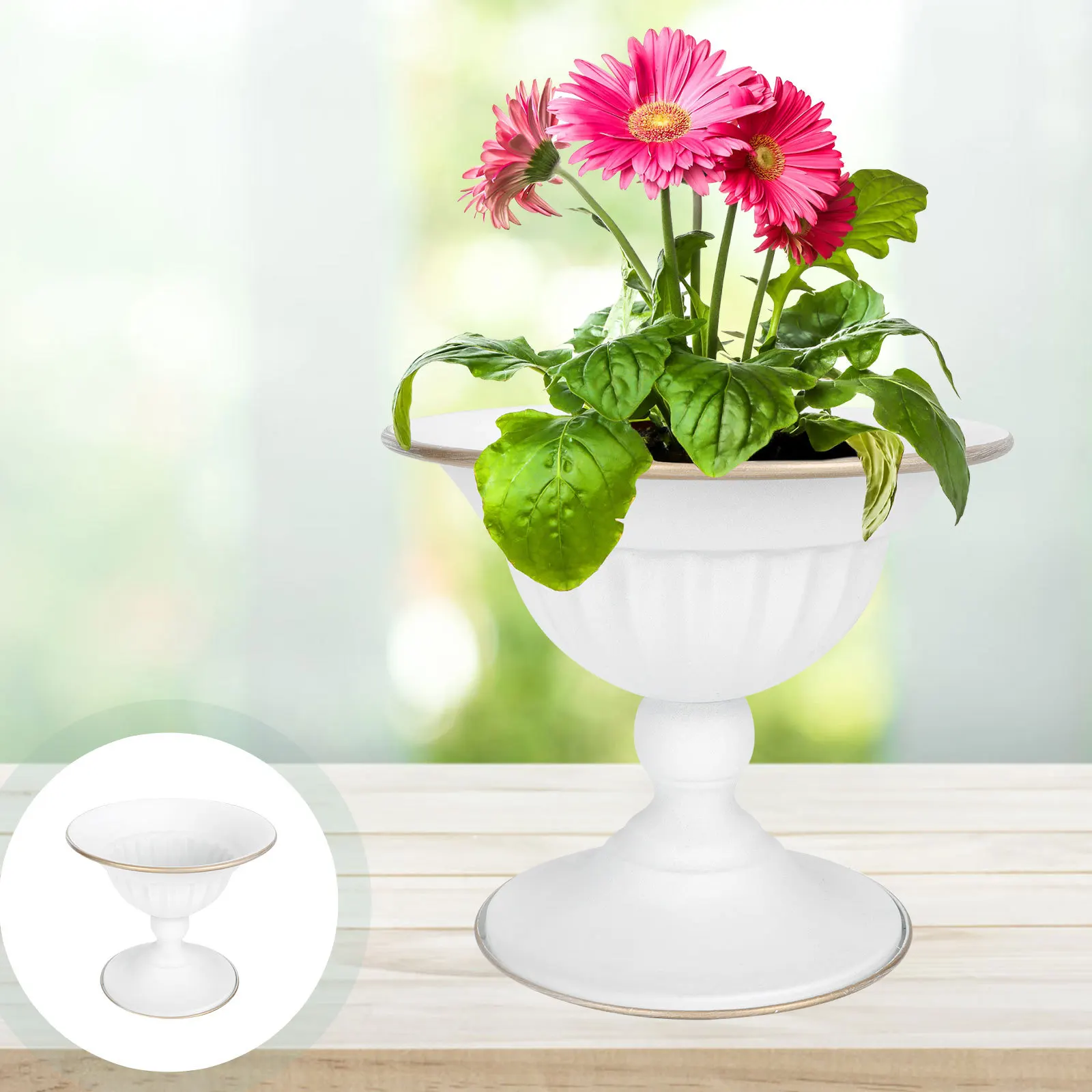 

1Pcs Metal Flowerpot Table Decor Modern Simple Vase for Dried Flowers Home Garden Supplies Desktop Flower Holder Creative Iron