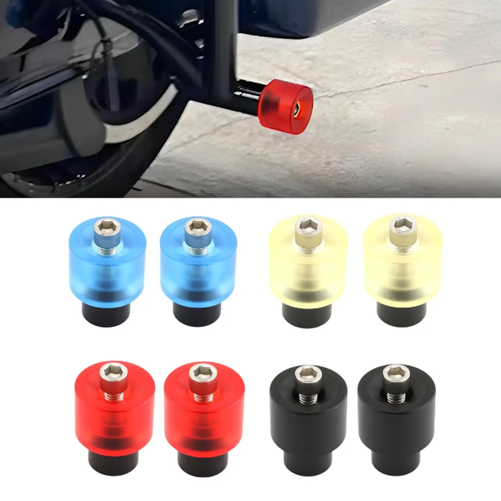 

Aluminum Alloy Motorcycle Guard Ball Collision Protector, Easy to Install Easy to Use Sturdy Modified Part