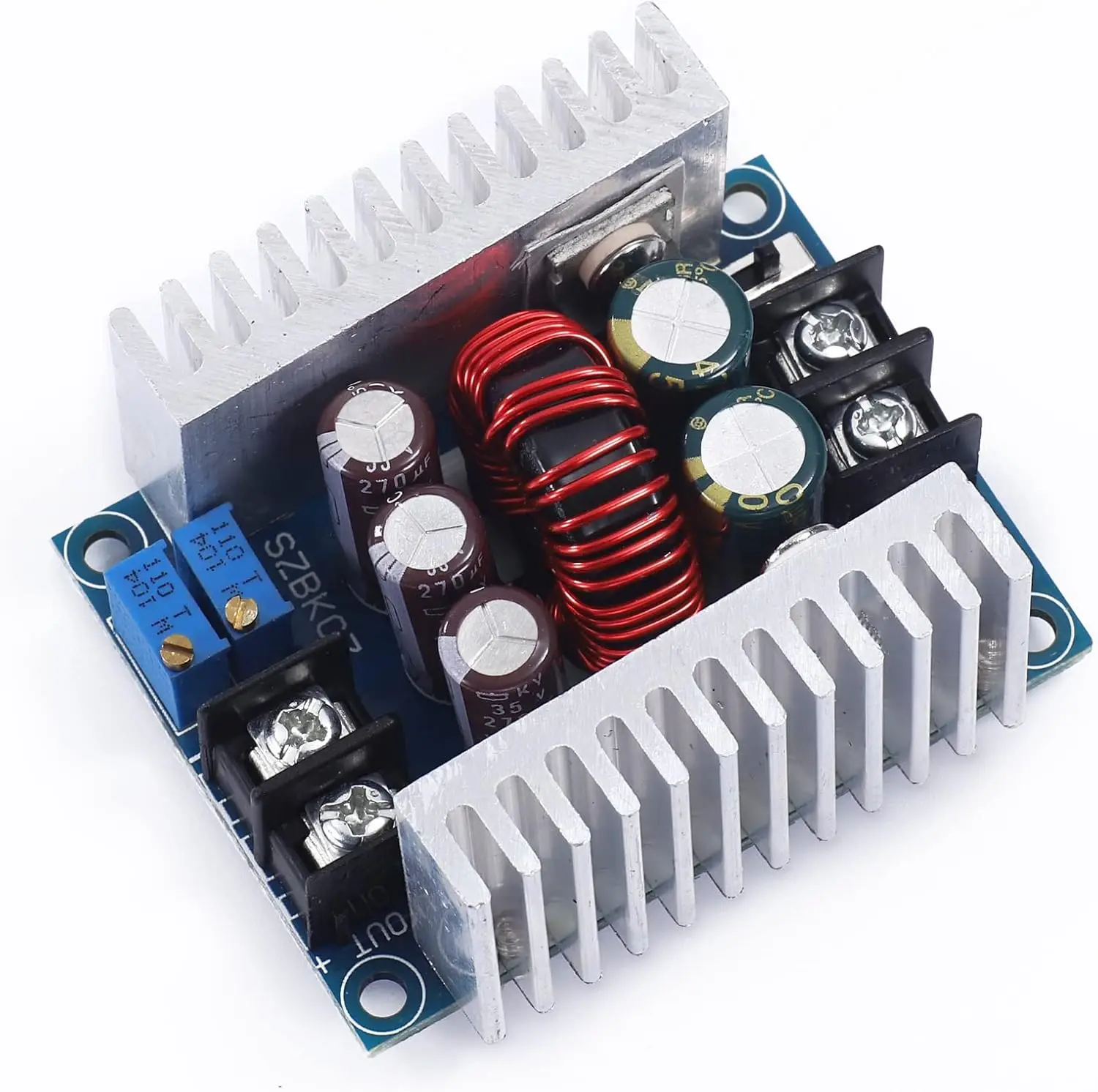 20A 300W DC-DC Buck Converter Step Down Module Adjustable DC 6-40V to 1.2-36V Voltage Regulator Buck Power Supply Module