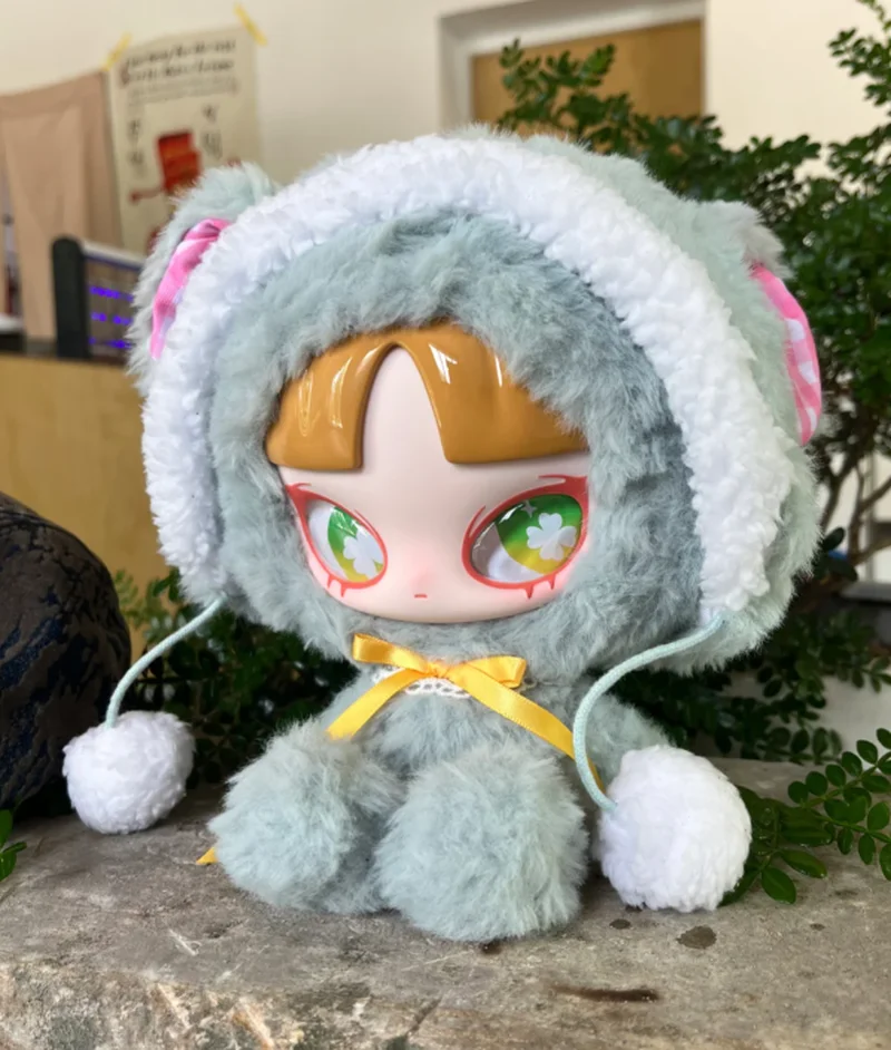 متوفر في المخزون، موسيقى INN الأصلية من خلال سلسلة الربيع، صندوق أعمى، قبعة يمكن ارتداؤها، هدية تمثال مبتكرة للفتيات