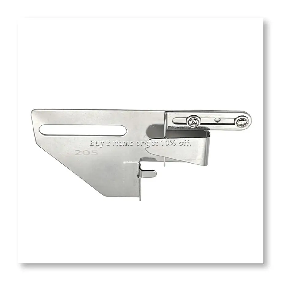 ✿205 Adjustable Covering Machine Hem Folder Fabric Guide Hemmer Device Fit Coverstitch Sewing Machine Accessories