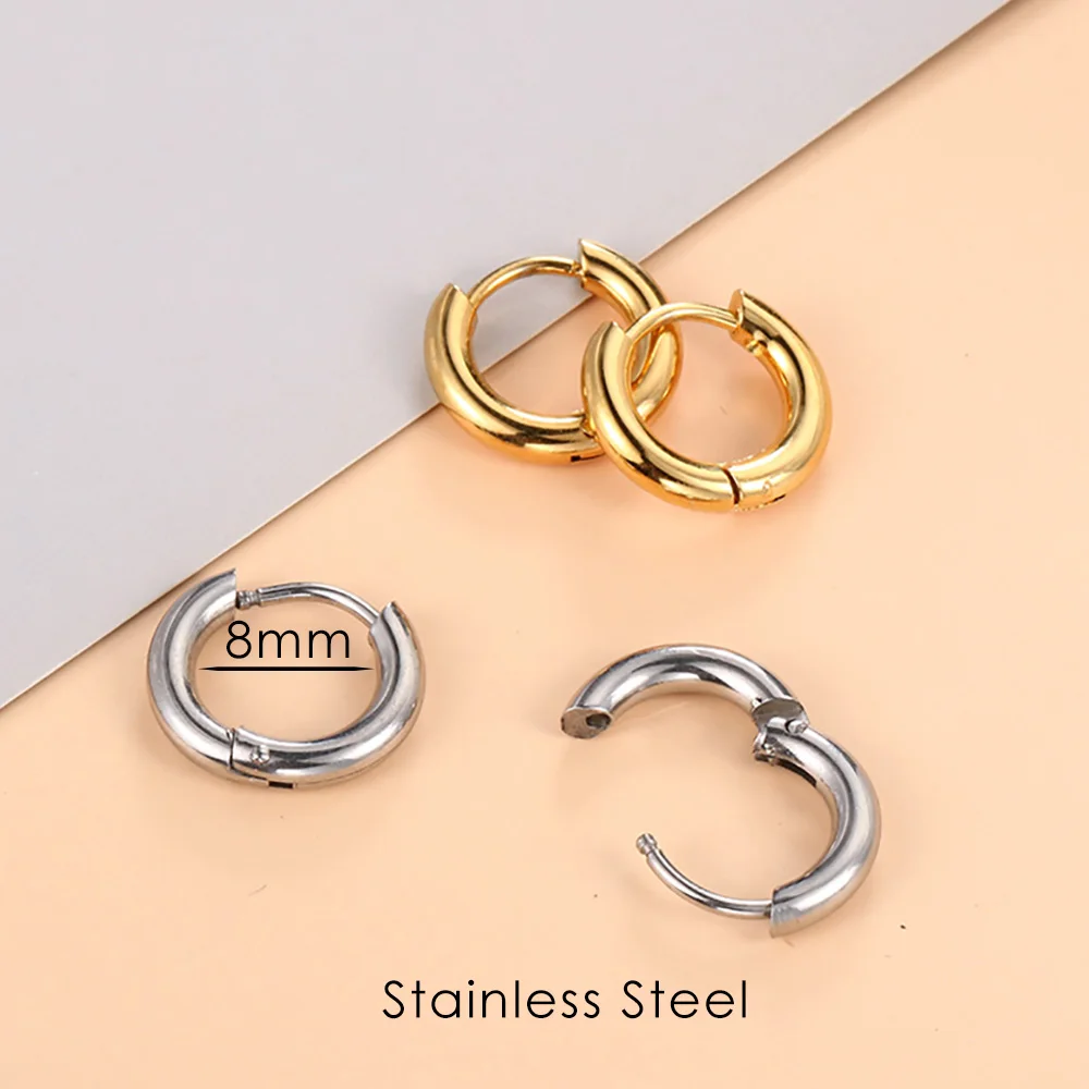 Daith Helix Flache Piercing-Ohrstecker für Frauen aus Edelstahl, Schraub-Ohrring für Knorpel, Tragus, Conch, Ohrläppchen, Modeschmuck – Detail 12