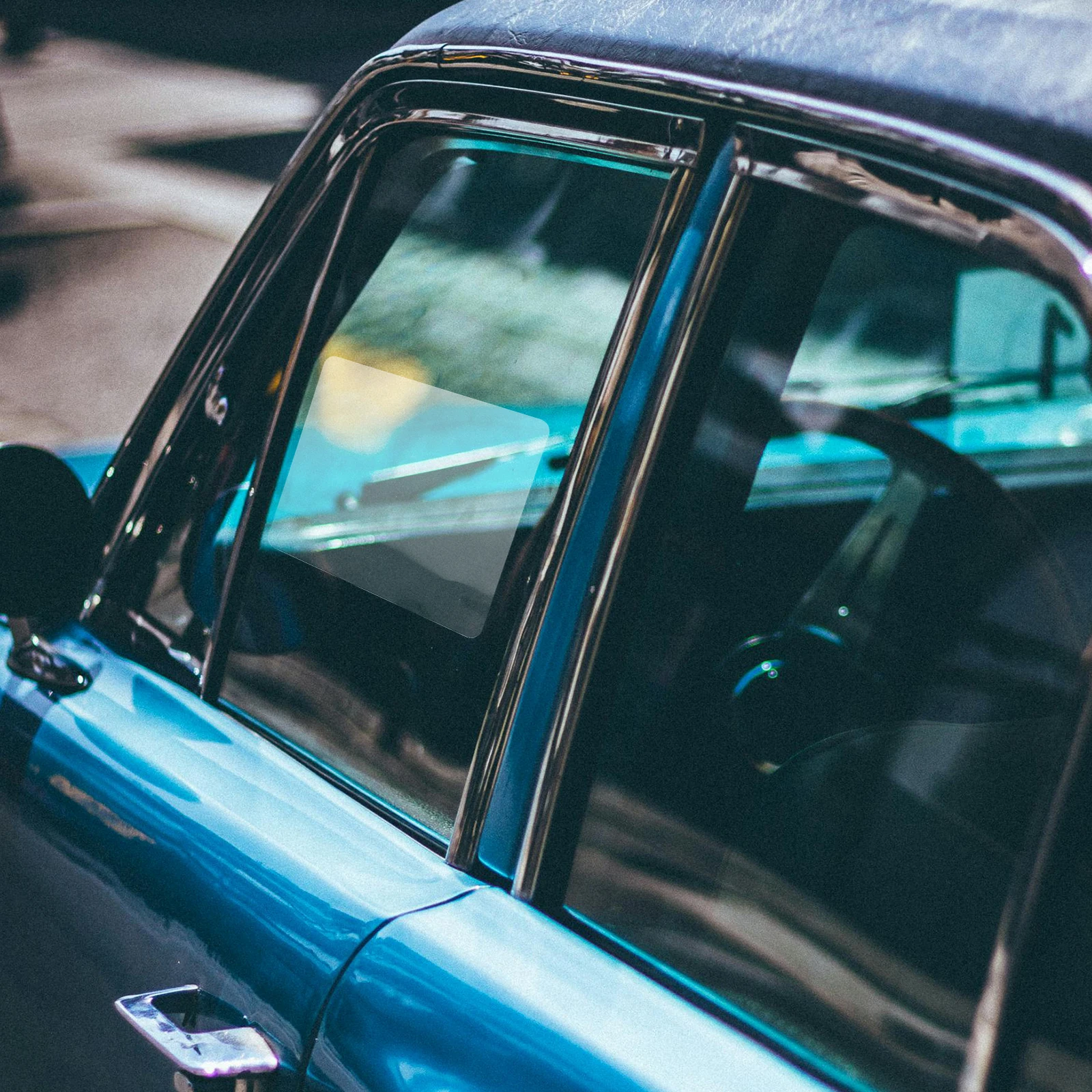 

4Pcs Anti-Fog Car Rearview Mirror Film Side Mirror Rain Protector Film for Safer Driving in Misty Weather Car Anti Fog Films