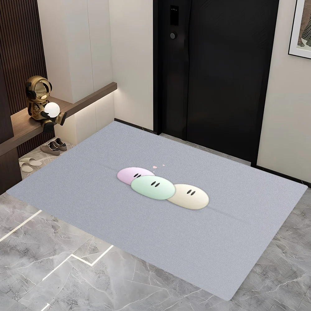 

Diamond Entrance Door Mat Washable Non-Slip Living Room Sofa Chairs Area Mat Kitchen Welcome Doormat