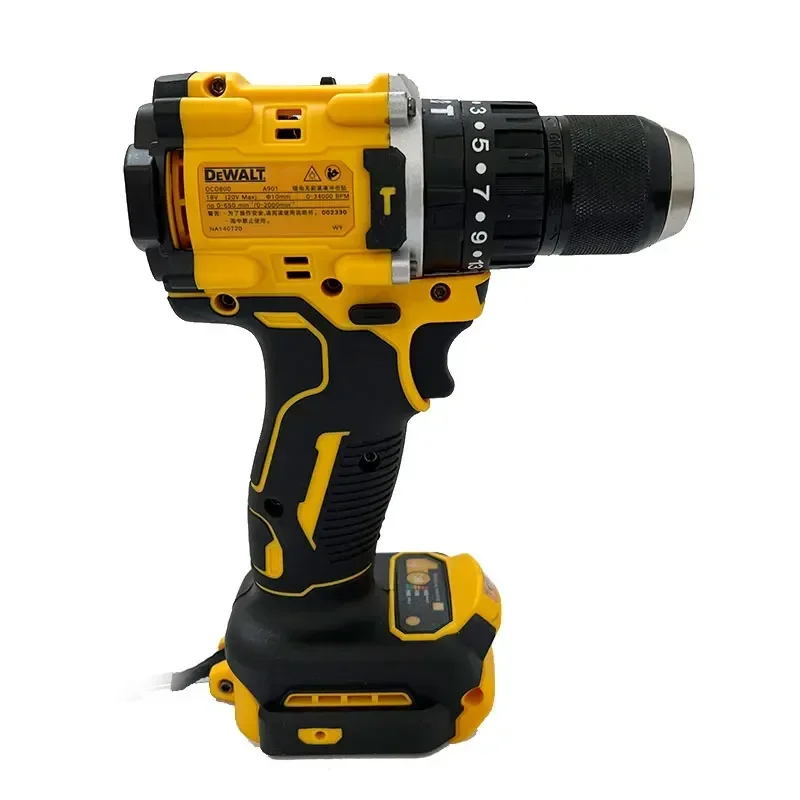 Dewalt dcd800 2000rpm furadeira de impacto sem fio 1/2 Polegada chave de fenda elétrica sem escova ferramenta elétrica de lítio para bateria dewalt 20v