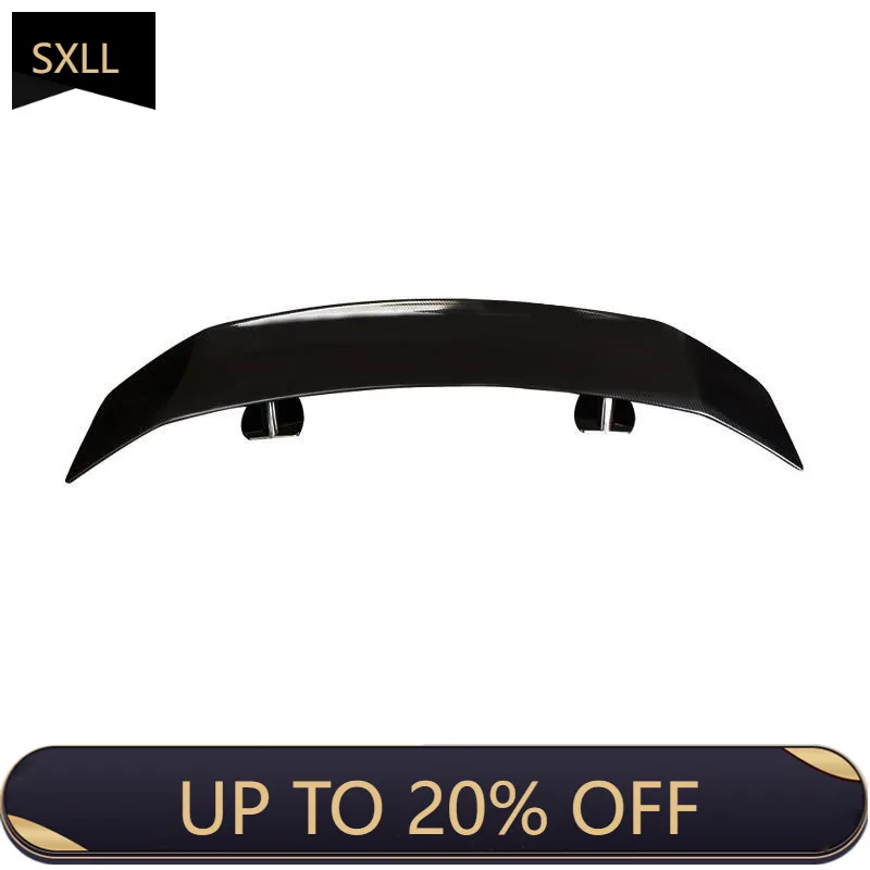 

SXLL GT Carbon Black Rear Wing Racing Sedan Universal Wing Car Modification Accessories Trim, Exterior Trim, ABS Rear Spoiler3