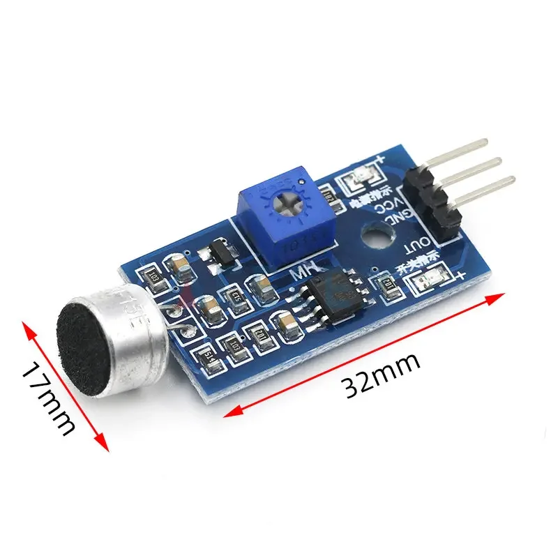 AMPLIFICADOR DE MICRÓFONO Electret estable, módulo MAX9814, Control de ganancia automática, MAX4466