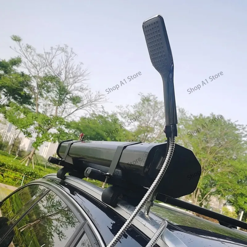 20L high quality car camping shower water tank off-road car roof shower camping