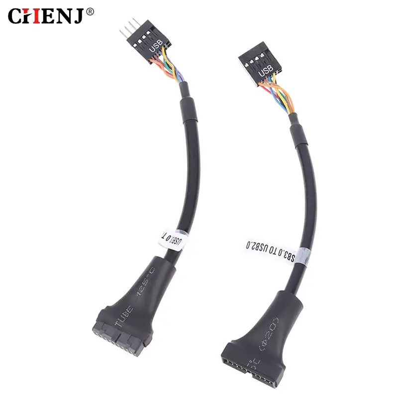 Motherboard Internal USB 2.0 9pin To USB 3.0 20pin Adapter Cable,Mainboard USB 3.0 20 Pin Header To USB 2.0 9 Pin Bridge Cable