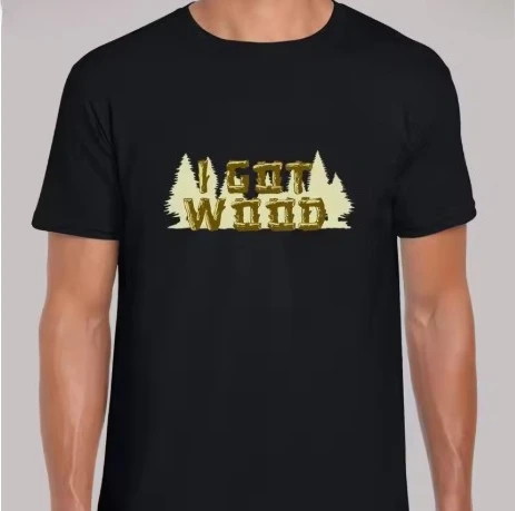 تي شيرت I Got Wood، The Dead Shaun Simon Pegg Ed Zombies Halloween للجنسين من القطن الخالص بأكمام قصيرة مريح #5