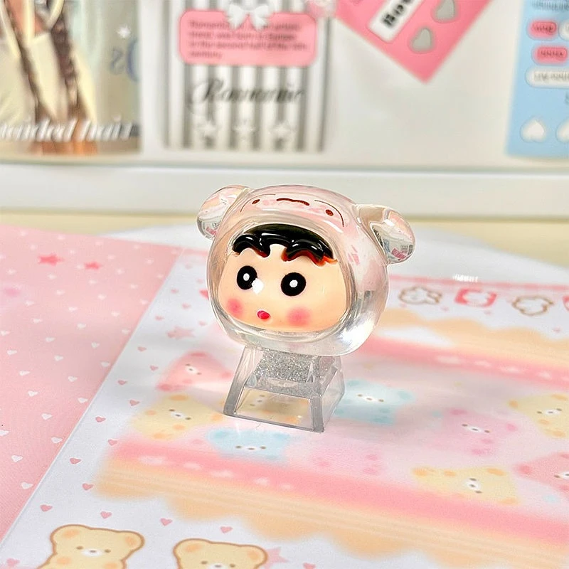 เครยอน ชินจัง บูชานฝาครอบคีย์บอร์ดสองมิติบุคลิกภาพสร้างสรรค์คอมพิวเตอร์กลไกดิสก์ปุ่มกดสามมิติ