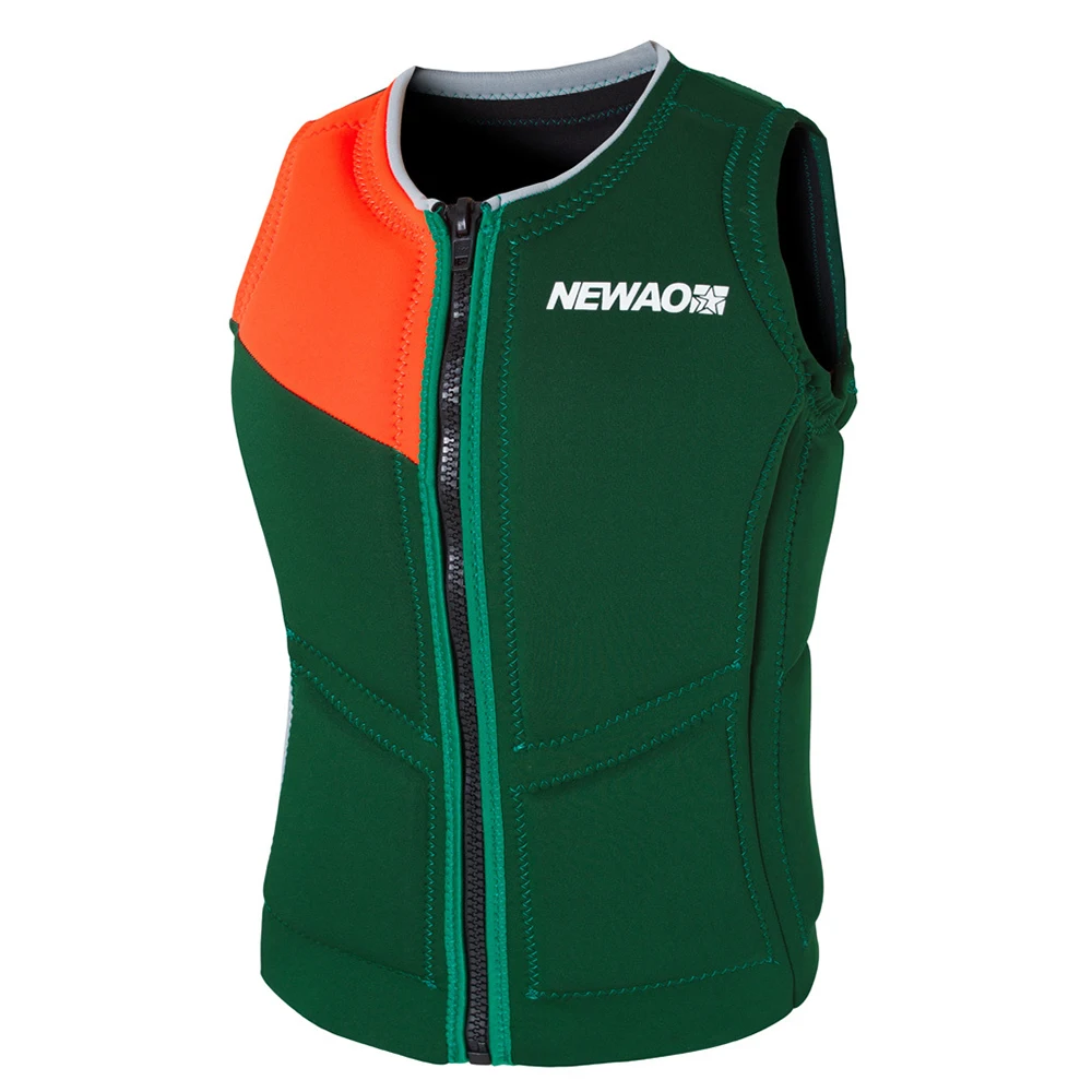 เสื้อชูชีพผู้ใหญ่ Ultra-บาง Buoyancy Vest กีฬาว่ายน้ำดำน้ำดูปะการังว่ายน้ำเรือใบซิปความปลอดภัย