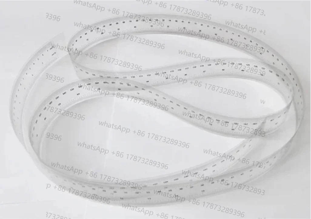 10pcs Soft Ruler Clear Ruler Custom Made Both Sides Graduated Small Scale 0.1mm