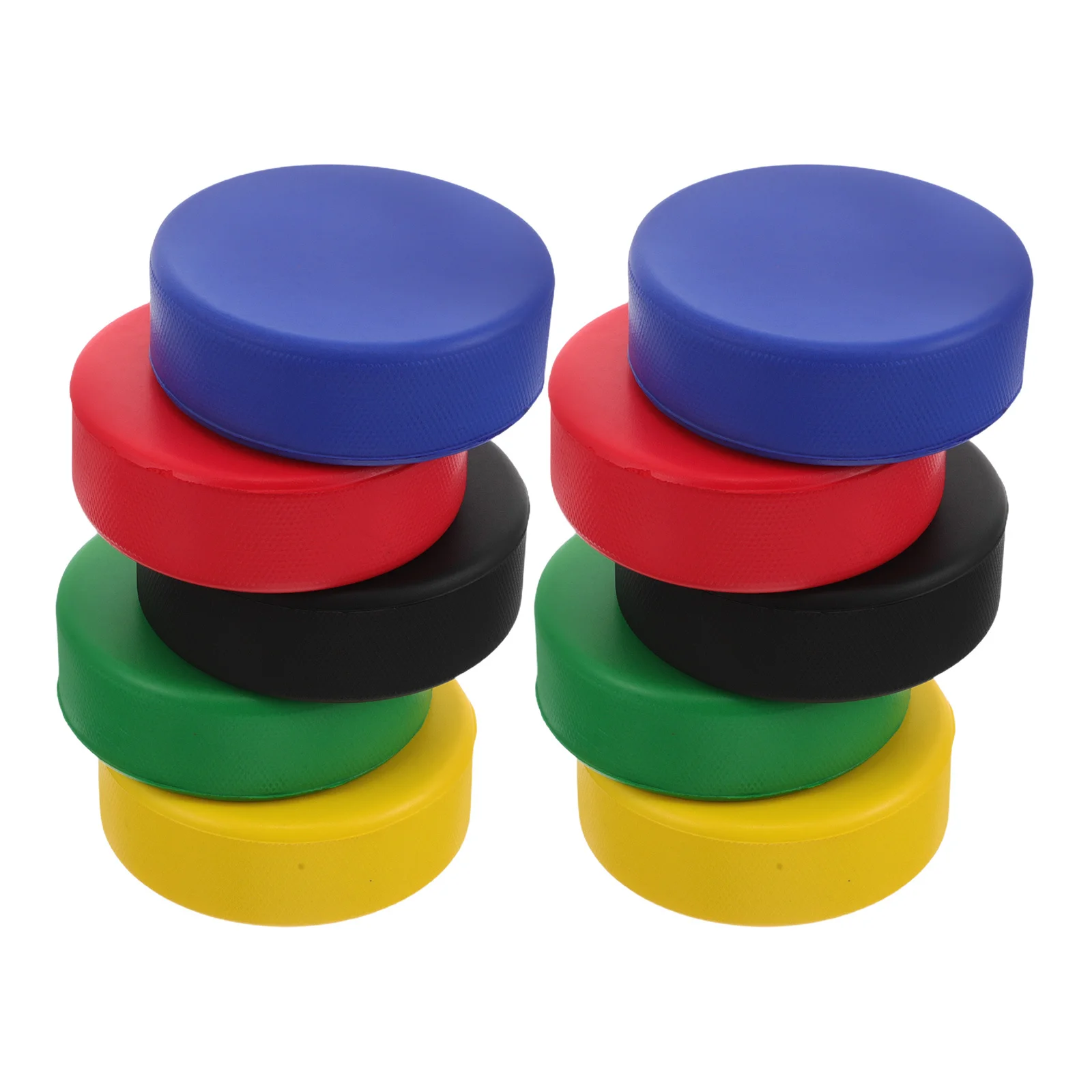 

10Pcs PU Foam Ice Hockey Pucks Realistic Mini Indoor Practice Pucks for Stress Relief Training Sports Supplies Party Gifts