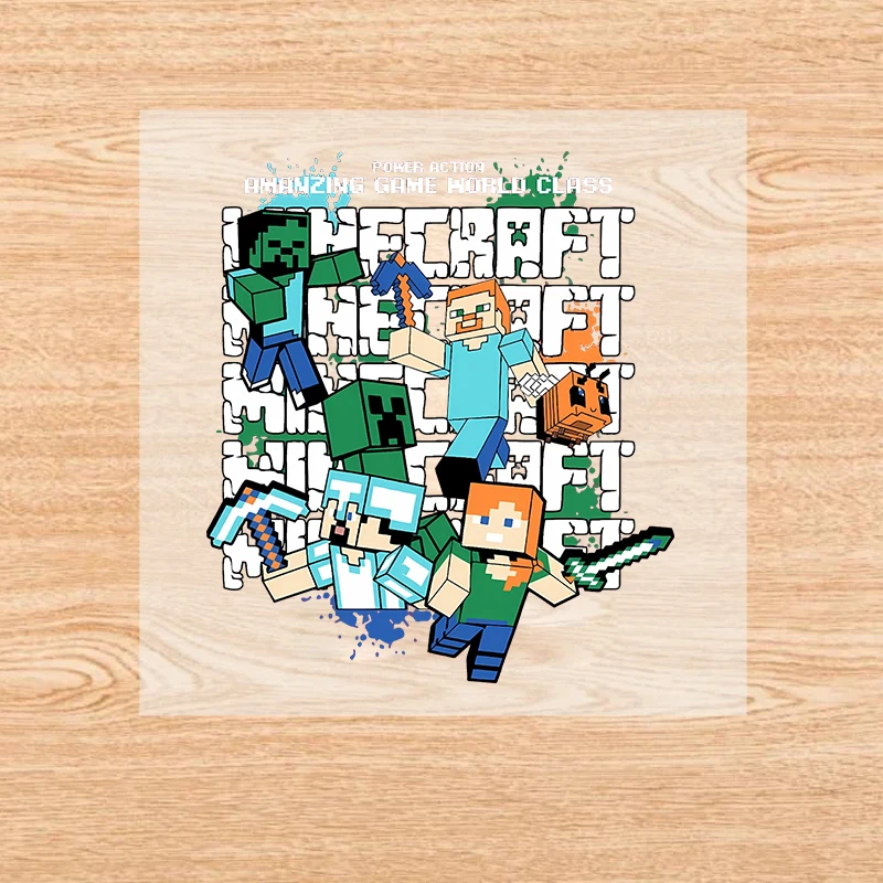 Miner Crafting Pixel Iron on P - огляд і ціна Gaming Accessories Minecraft