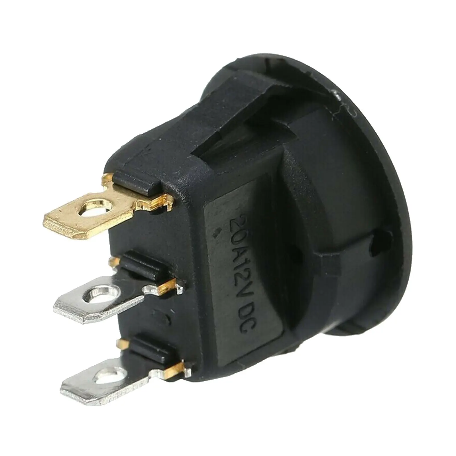 High Quality Switch Sensor Switch 12V Plastic + Metal Round 20Amp 3 * 2 * 2cm Car 3 Pin Rocker Front Rear Walking