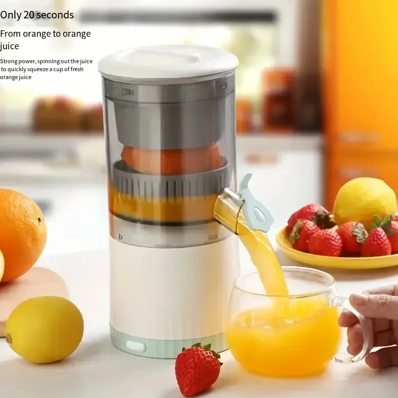 

Electric juicerUSBrechargeabledetachablecup,automaticjuiceseparatorsuitable forfreshjuicefood-grade ABS material, citrus juicer