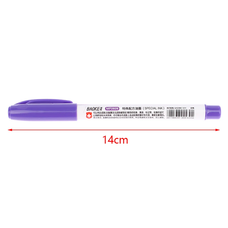 Chirurgische Huidmarker Voor Wenkbrauwhuid Marker Pen Tattoo Skin Marker Meet Liniaal Set