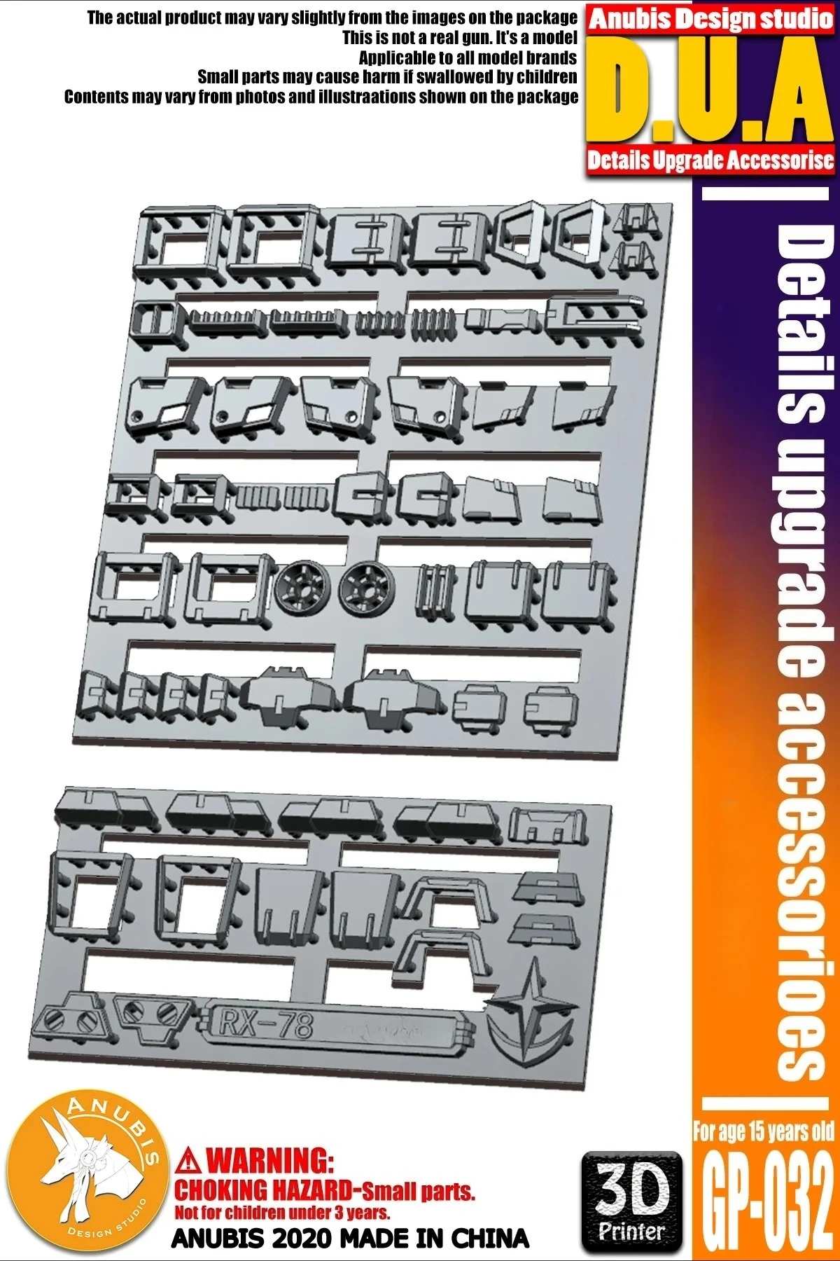 أفضل إضافات الطباعة ثلاثية الأبعاد لنموذج RX-78-2: تجربة مُحكمة من J&&&n مع ANUBIS GP032