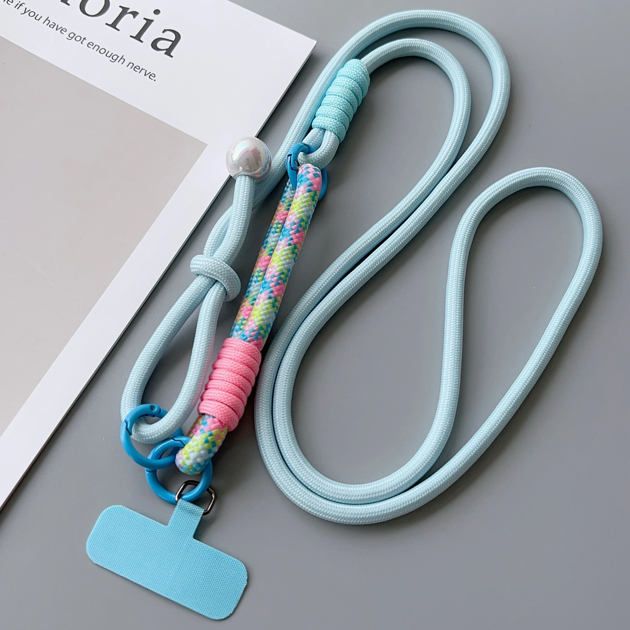 Simple Two-in-one Mobile Phone Lanyard