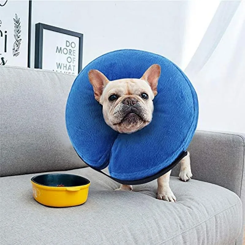 Dog Cones After Surgery, Protective Inflatable Dog Collar Pet Recovery Collar Soft Pet Cone for Small Medium or Large Dogs, Cats