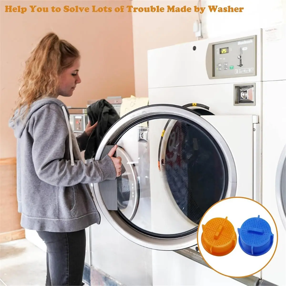 20 filtros de água da máquina de lavar dos pces, filtros da máquina de lavar agm73269501 substituições do filtro de fiapos filtros de mangueira de água