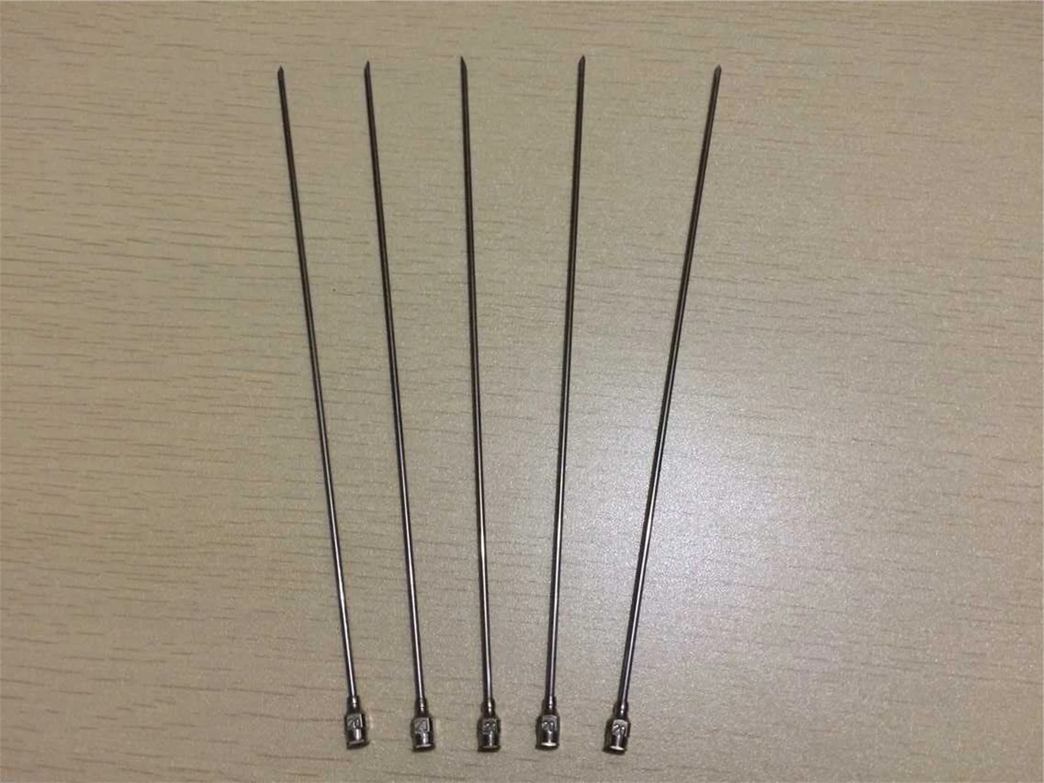 5pcs 150mm Long 25G To 13G (0.5mm To 2.5mm OD) Stainless Steel Syringe Needle Dispensing Needle Lab Experiment Needle Sharp End