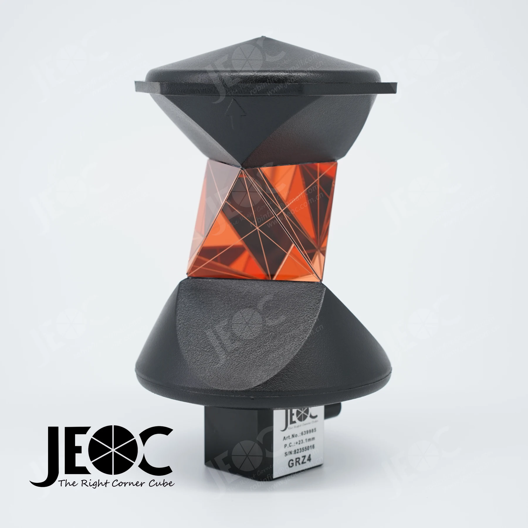 JEOC GRZ4, 360 Degree Reflective Prism for Leica ATR Total-station Prisma Topography Refletor Surveying Accessories