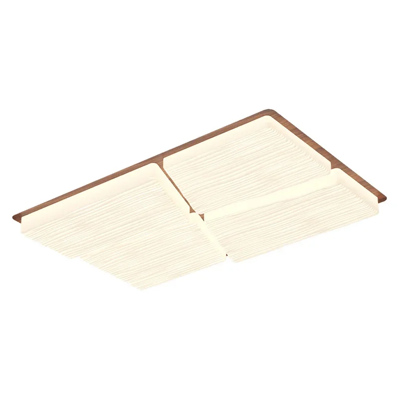 

Современная простая атмосфера, прямоугольная основная лампа для зала, потолочный светильник для гостиной с защитой глаз полного спектра