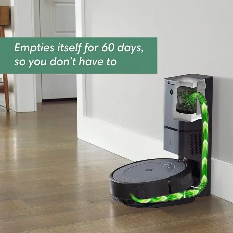 D2BiRobot Roomba i4  EVO Self Emptying Robot Vacuum- Empties Itself for up to 60 Days,Clean by Room with Smart Mapping,with Alex