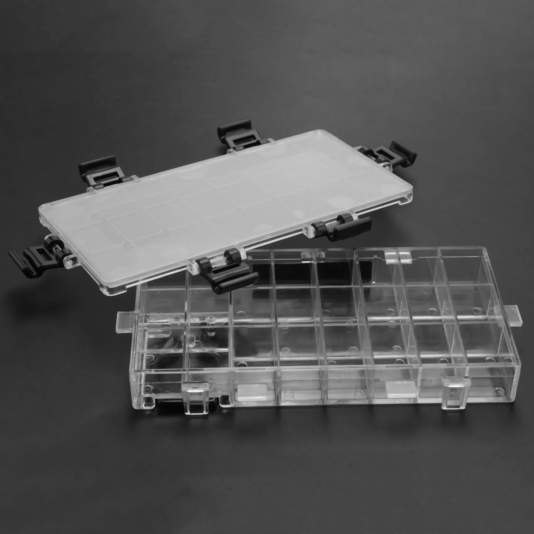 

AU61-24-Well Airtight Leak Watercolor Paint Palette Box For Watercolors Half Pans, Acrylic, Gouache And Oil Paint