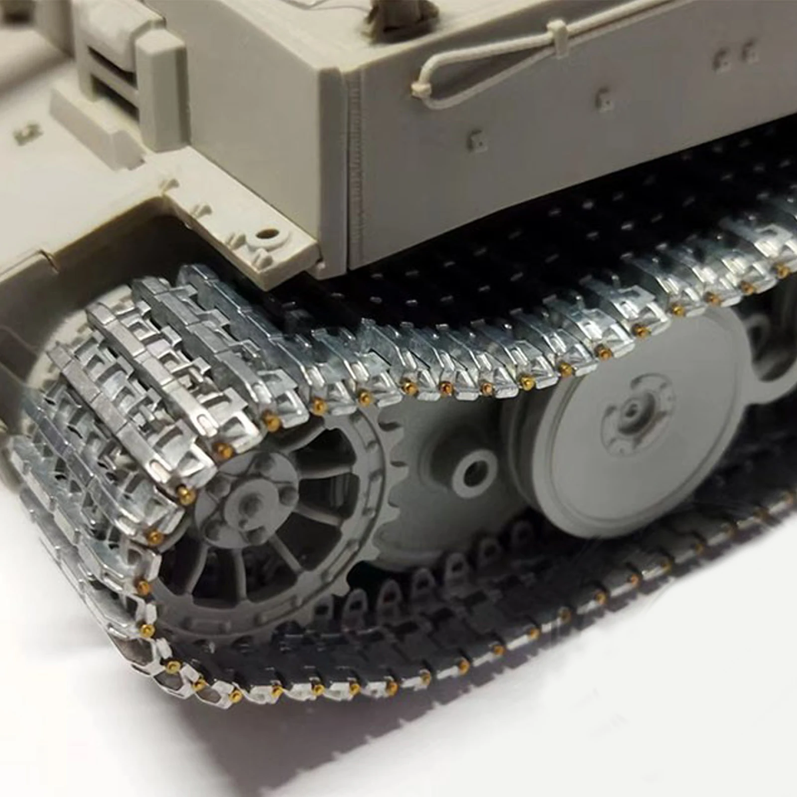 New 1/35 German Tiger I Early/Mid/Late Type Tank Metal Track Links w/Metal Pins Kits model toys accessories