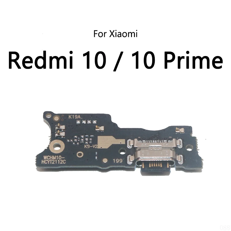 USB Charging Dock Port Socket Jack Connector Flex Cable For Xiaomi Redmi 10 Prime 10A 10C 10X Pro 4G 5G Charge Board Module