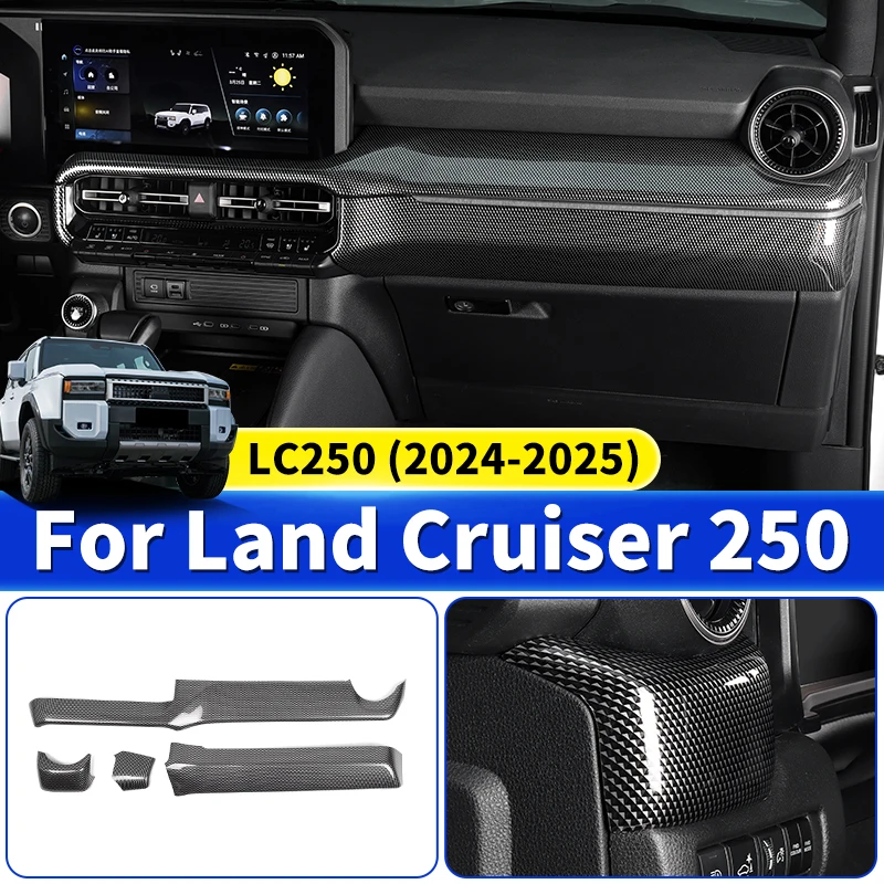 

Для Land Cruiser Prado 2024 2025 LC 250 1958 украшение стола приборной панели защитный чехол аксессуары для интерьера ﻿