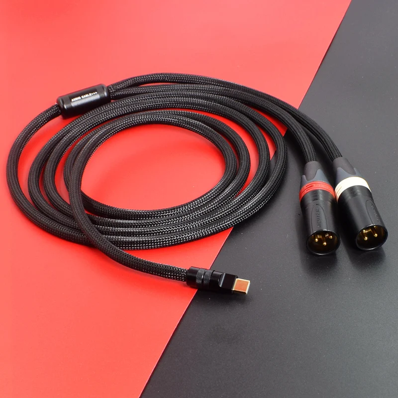 HIFI OCC + 스털링 실버 밸런스 4.4mm 3.5mm 유형 C 번개 2 XLR 남성 3 핀 케이블 Mp3 pha2a wm1a 1z zx300a DAC 전화