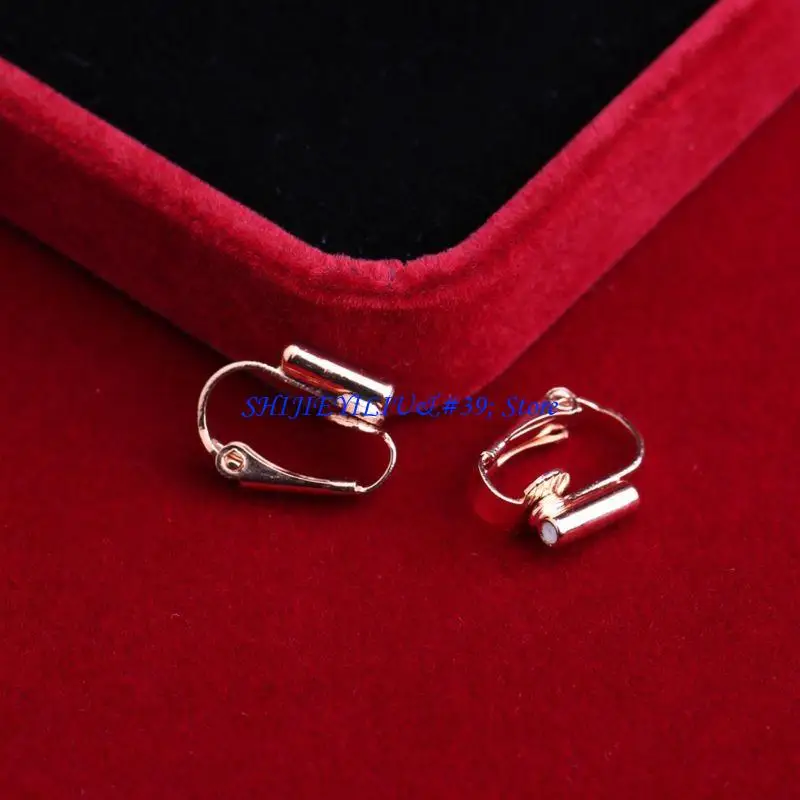 

E21F Ear Clip Converter End of the Vertical Tube the Other End of the Silicone Ear Plug U-shaped Jewelry Accessories