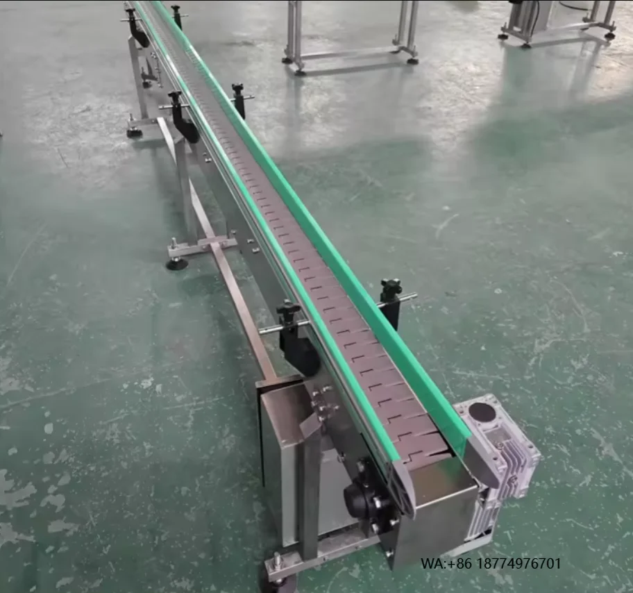 

Efficiency Factory Price Plastic Table Flat Top Chain Conveyor for Bottle Conveyor