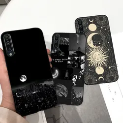 Case For Samsung Galaxy A50 Case Moon Night Silicone Phone Soft TPU Protection Back Cover For Samsung A50S A30s A 50S Case Funda