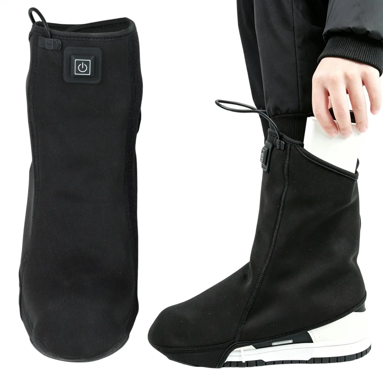 biking-shoe-covers-3-levels-heated-windproof-ankle-protector-cycling-overshoes-for-women-men-cold-weather-outdoor-winter
