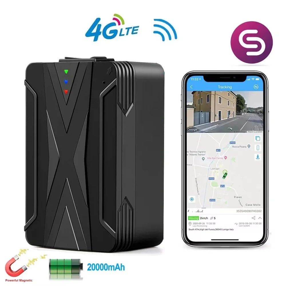 

4G GPS Tracker LKGPS LK970 LK970C 20000mAh Battery Glocal Car Vehicle GPRS Locator Magnetic Waterproof Lifetime Free Platform